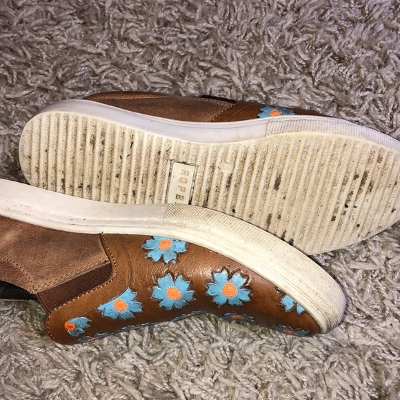 Roper floral Mane Daisies Casual Womens Casual Burnished Tan W Tooled Fl… - Picture 6 of 10